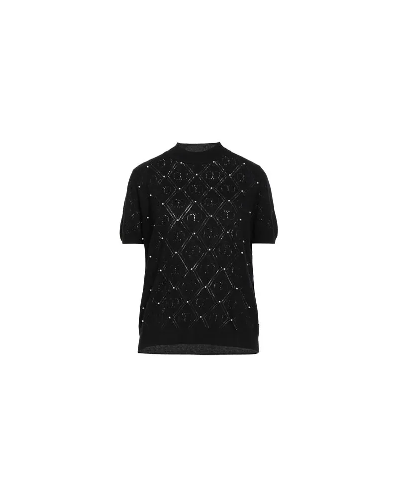 Twin-Set STRICKWAREN - Pulloverauf YOOX.COM Schwarz