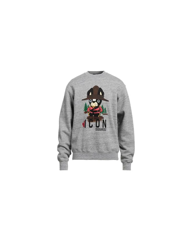 Dsquared2 TOPS - Sweatshirtsauf YOOX.COM Grau