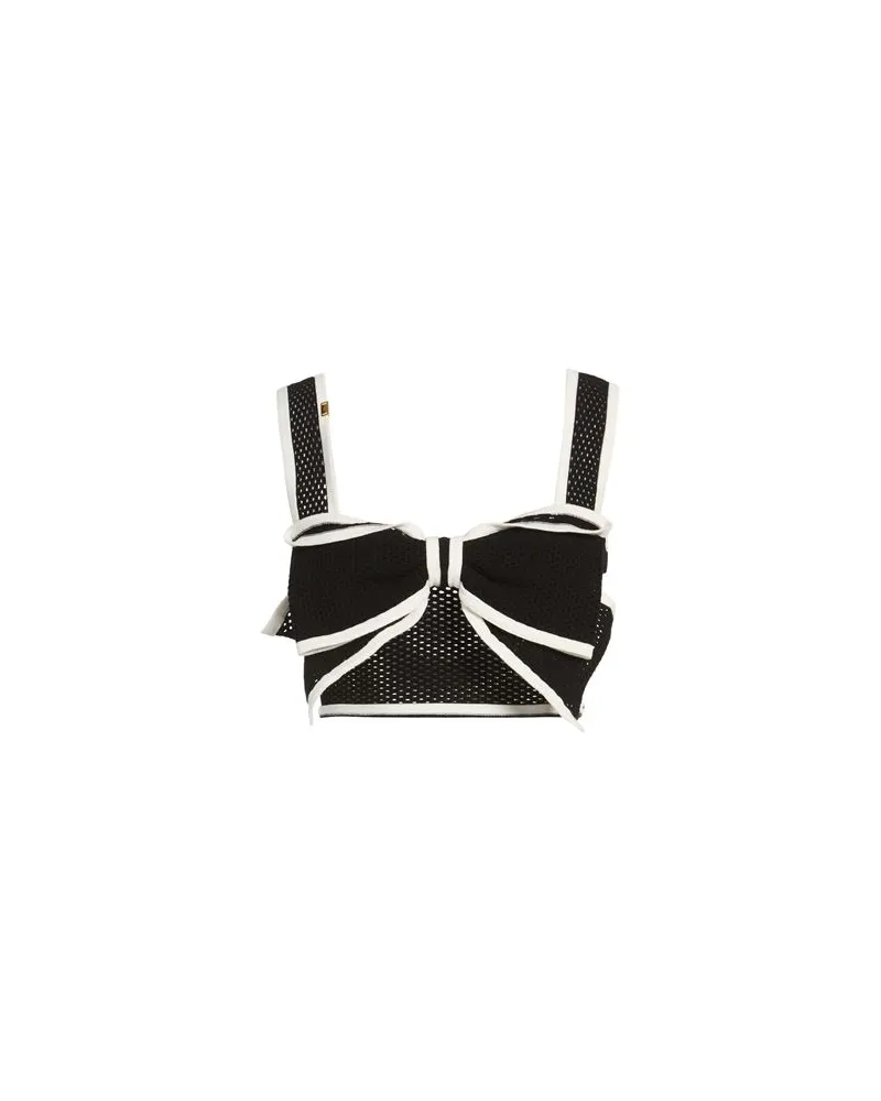 Elisabetta Franchi TOPS - Topsauf YOOX.COM Schwarz