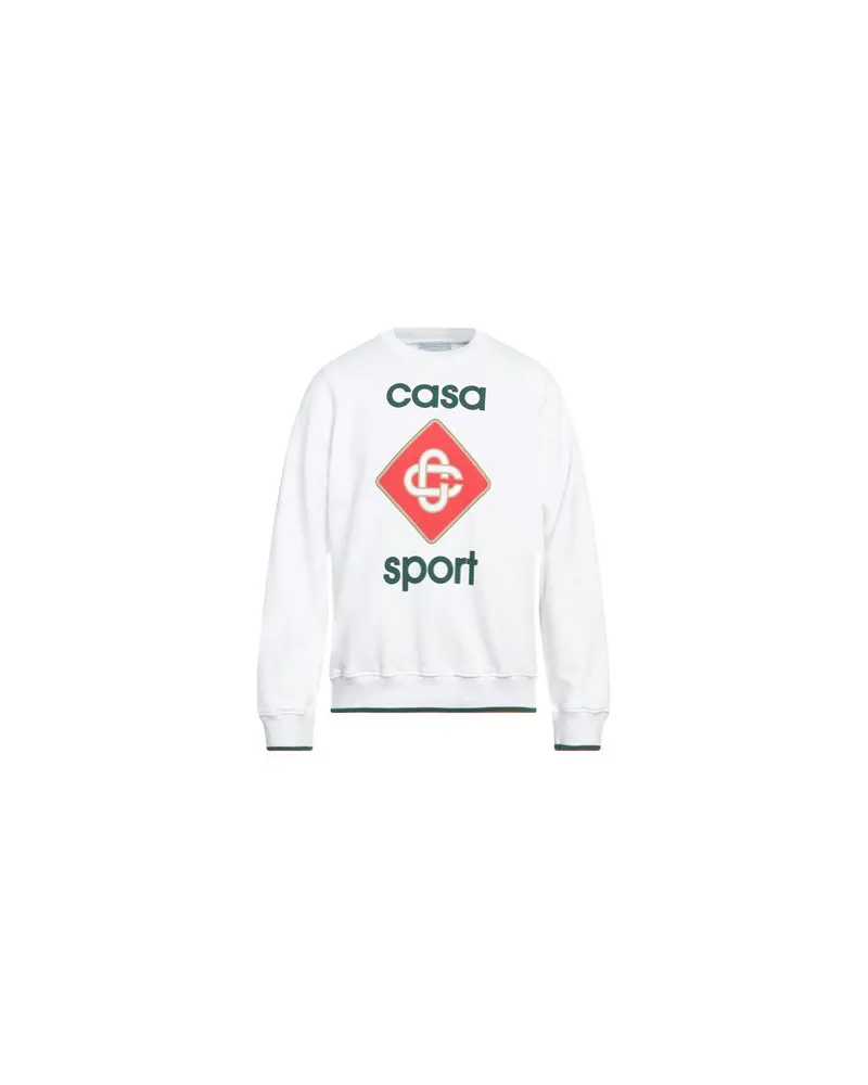 Casablanca Paris TOPS - Sweatshirtsauf YOOX.COM Weiß