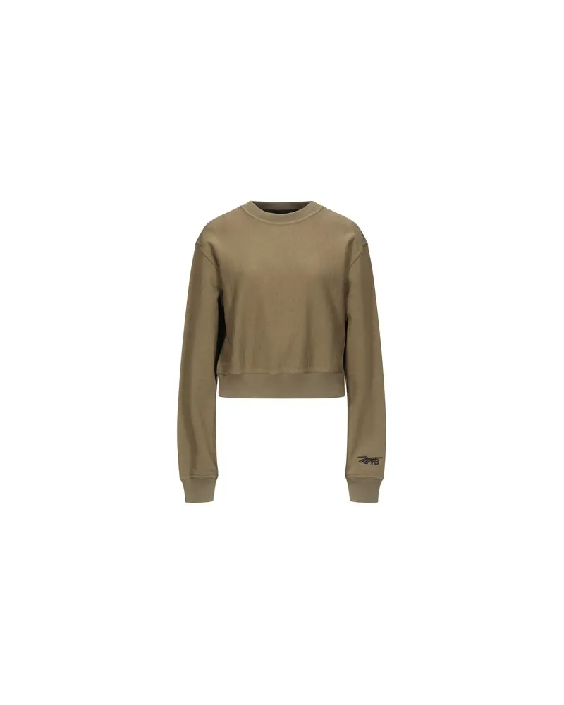 Reebok TOPS - Sweatshirtsauf YOOX.COM Militärgrün