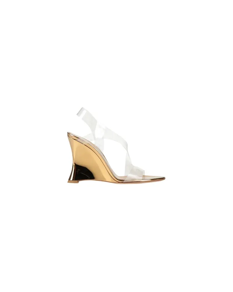 Gianvito Rossi SCHUHE - Sandalenauf YOOX.COM Transparent
