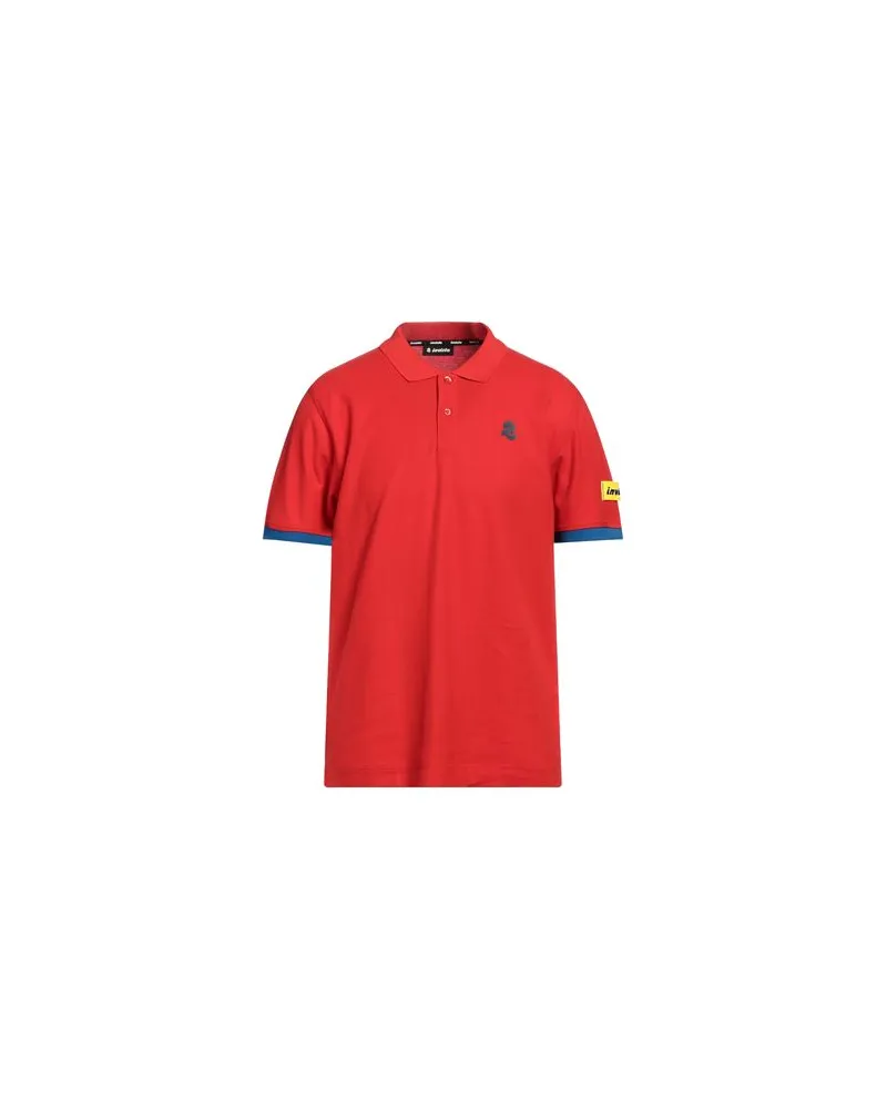 Invicta TOPS - Poloshirtsauf YOOX.COM Tomatenrot