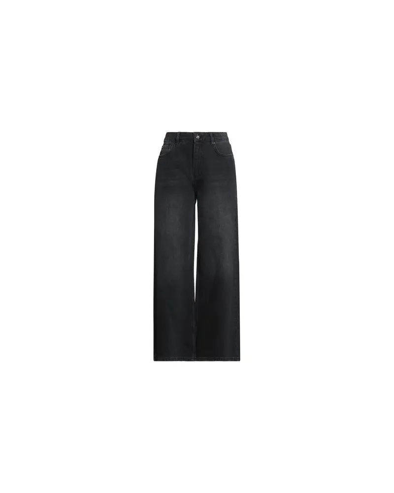 Fracomina JEANS - HOSEN & RÖCKE - Jeanshosenauf YOOX.COM Schwarz