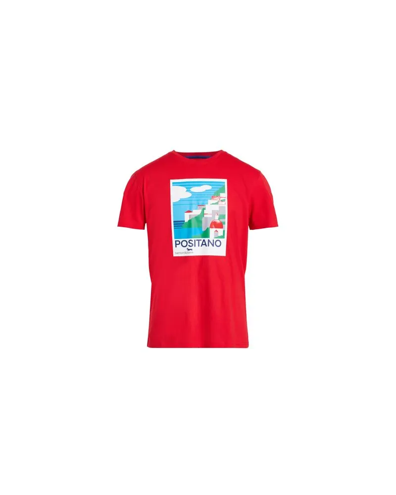 Harmont & Blaine TOPS - T-shirtsauf YOOX.COM Rot