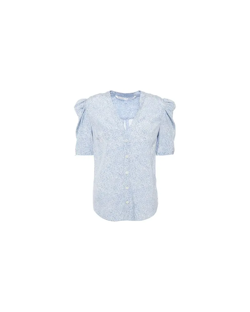 Veronica Beard TOPS - Hemdenauf YOOX.COM Hellblau