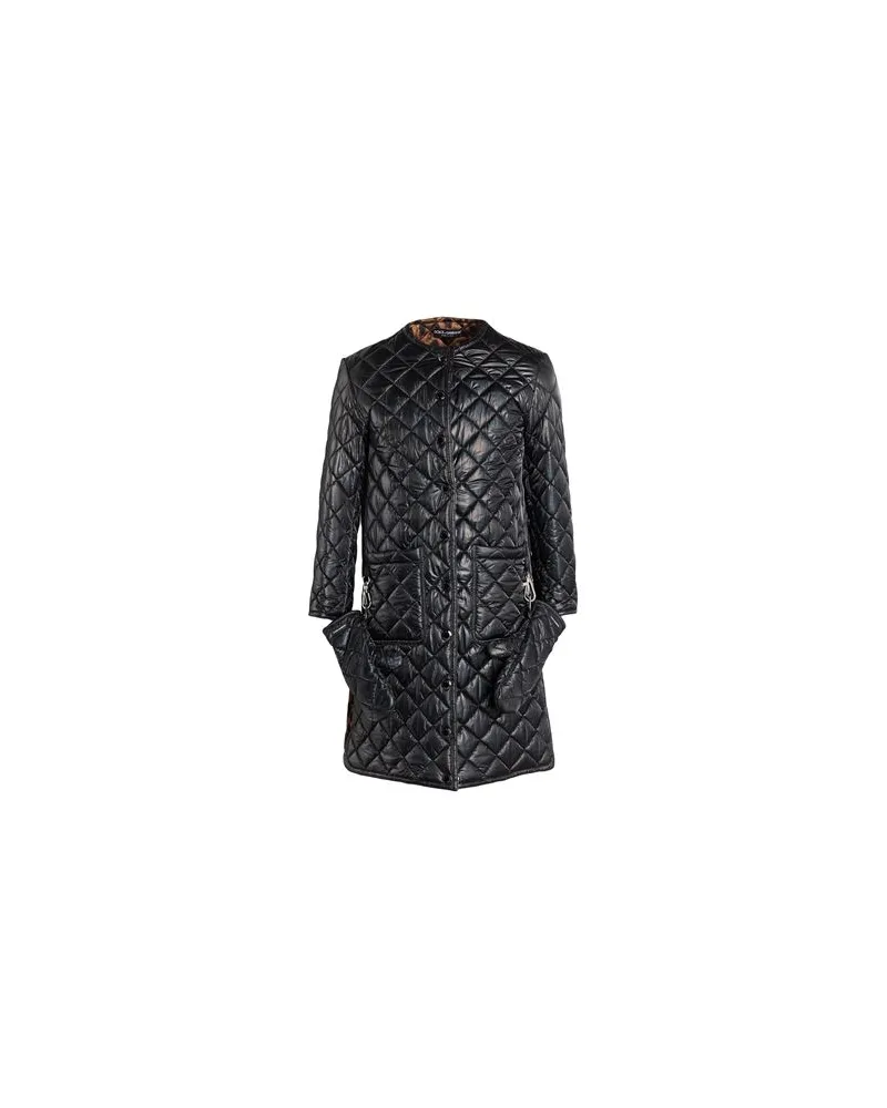 Dolce & Gabbana JACKEN & MÄNTEL - Mäntelauf YOOX.COM Schwarz