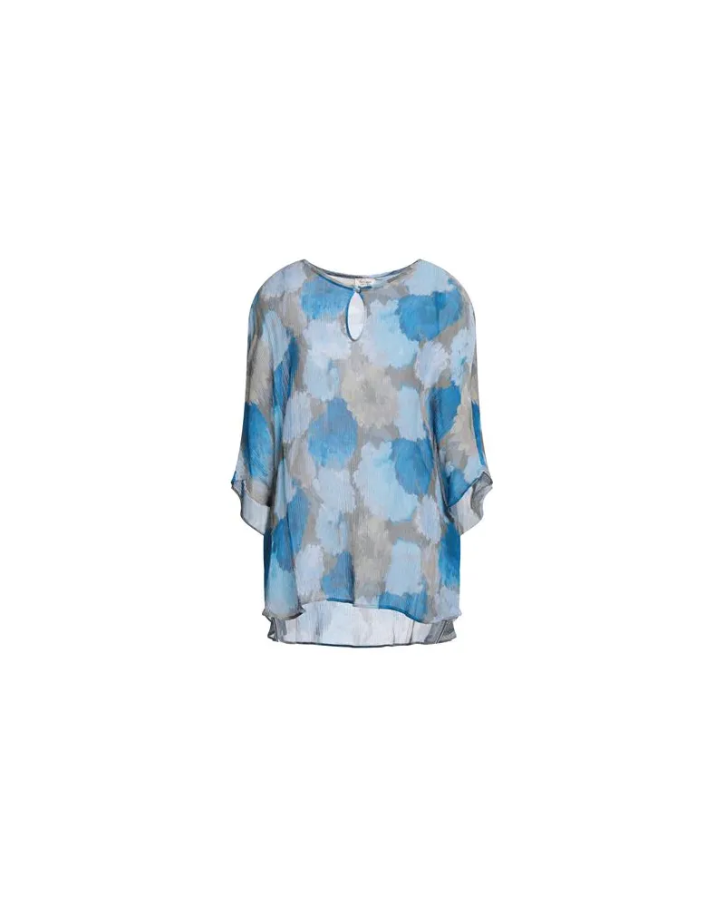 Her Shirt Her Dress TOPS - Topsauf YOOX.COM Azurblau