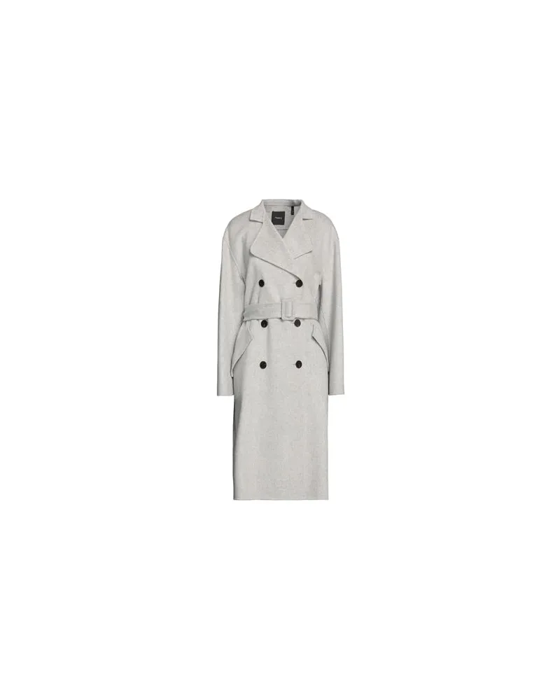 Theory JACKEN & MÄNTEL - Mäntelauf YOOX.COM Hellgrau