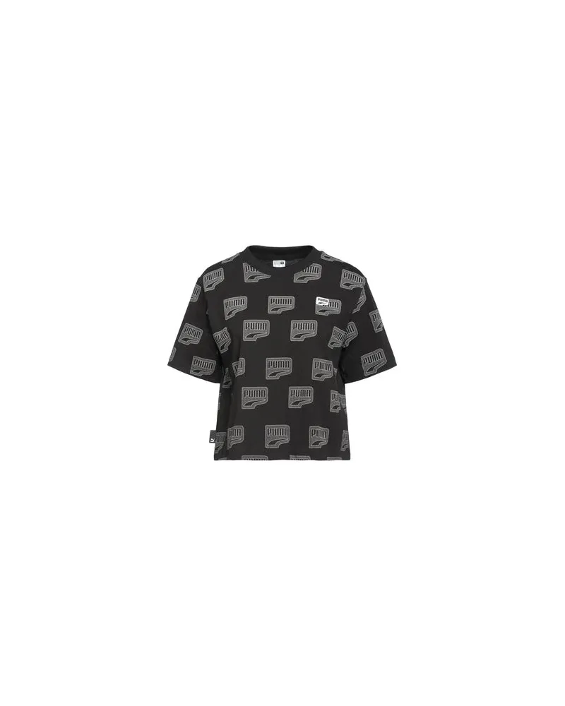 Puma TOPS - T-shirtsauf YOOX.COM Schwarz