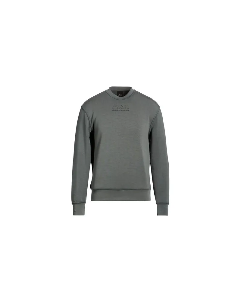 Armani Exchange TOPS - Sweatshirtsauf YOOX.COM Militärgrün