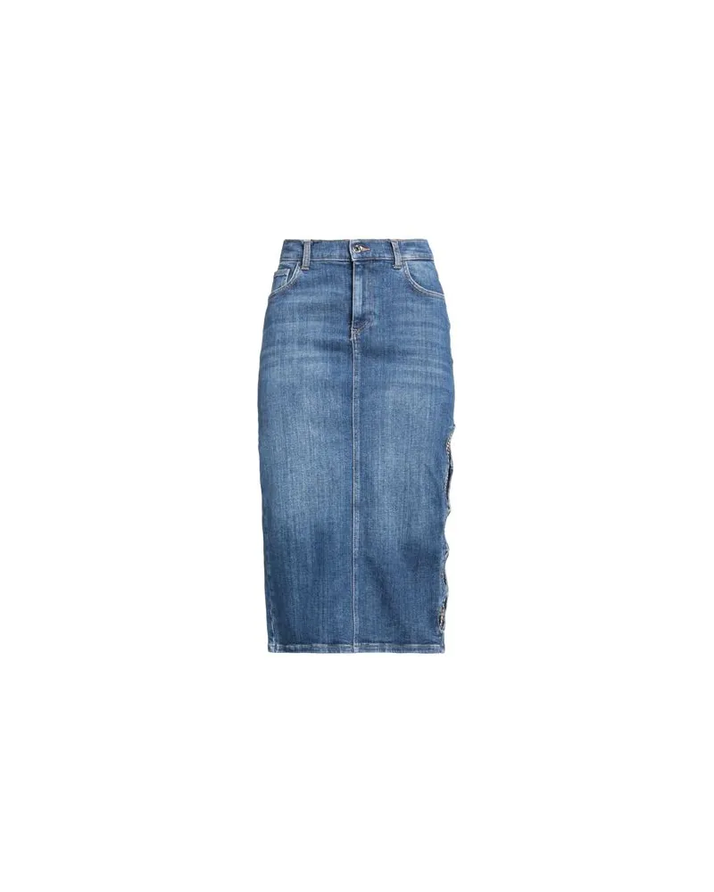 Liu Jo HOSEN & RÖCKE - Jeansröckeauf YOOX.COM Blau