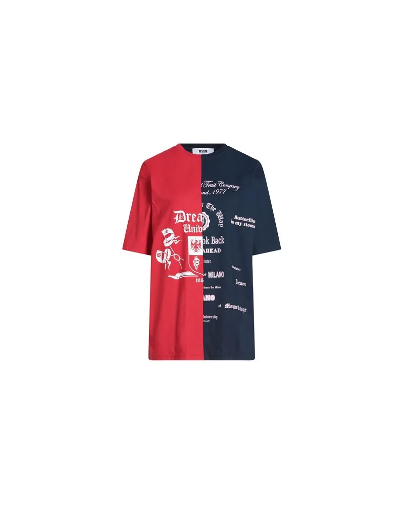 MSGM TOPS - T-shirtsauf YOOX.COM Rot