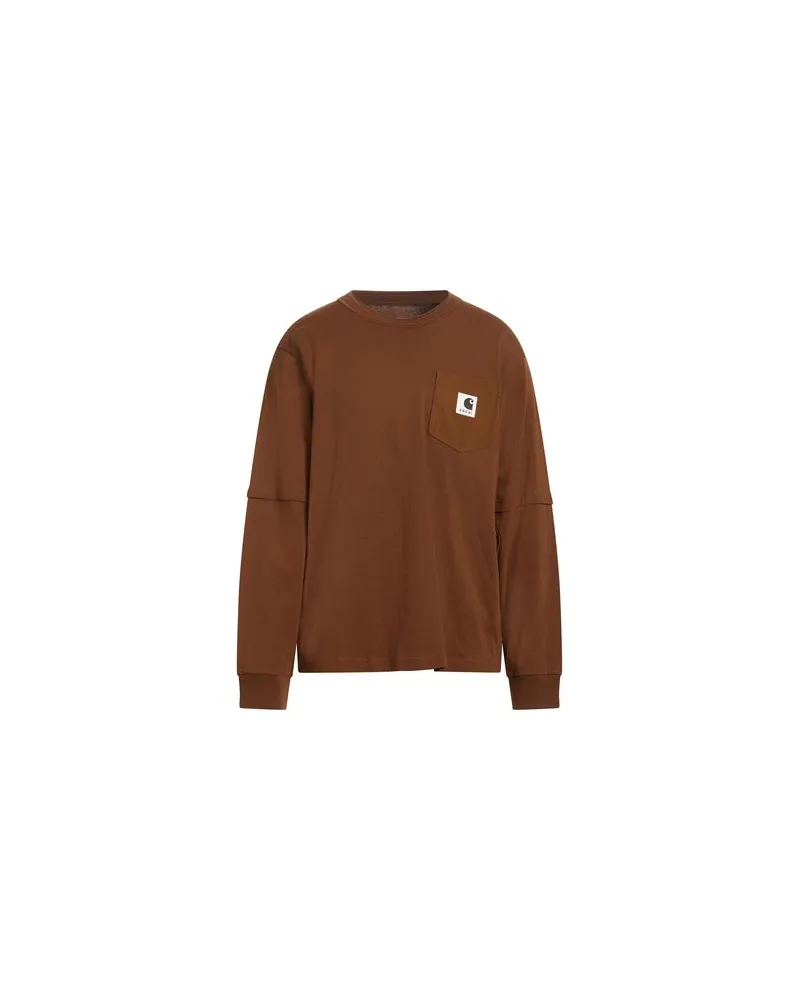 Sacai TOPS - T-shirtsauf YOOX.COM Braun