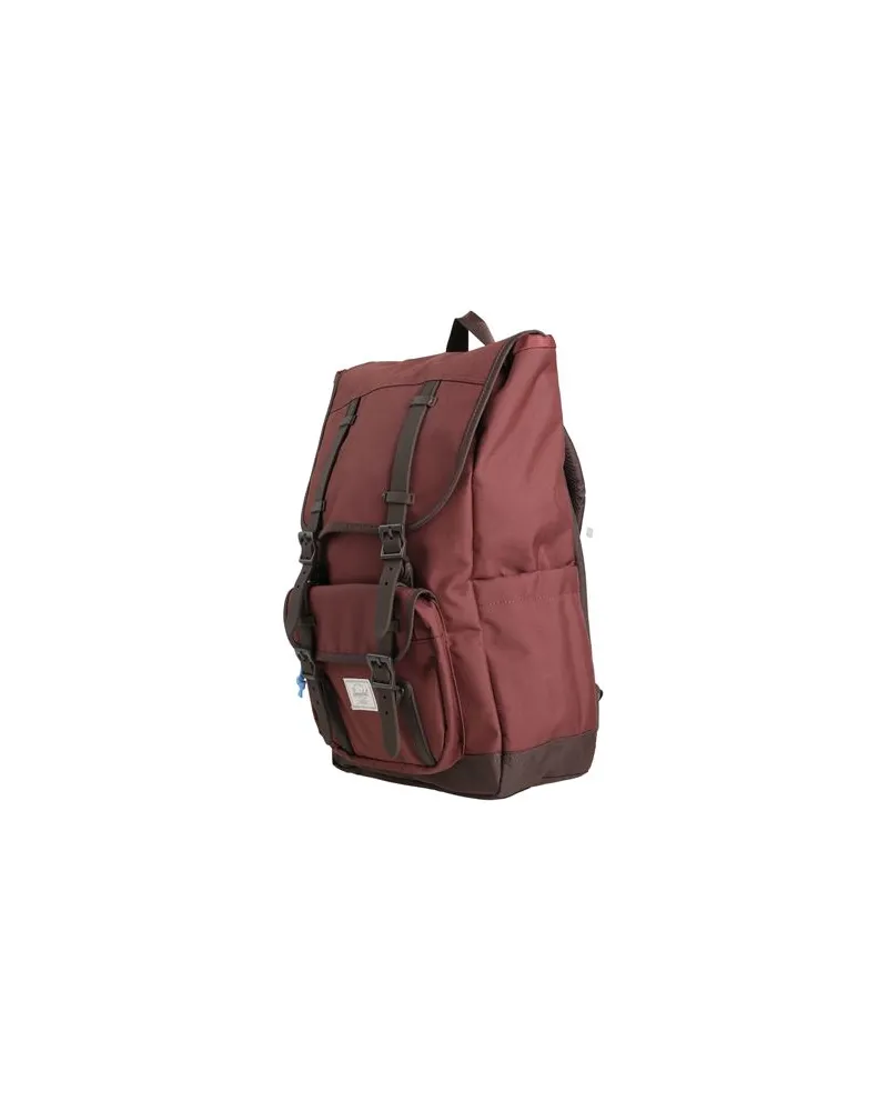 Herschel Supply Co. HERSCHEL LITTLE AMERICA MID  - TASCHEN - Rucksäckeauf YOOX.COM Schokobraun