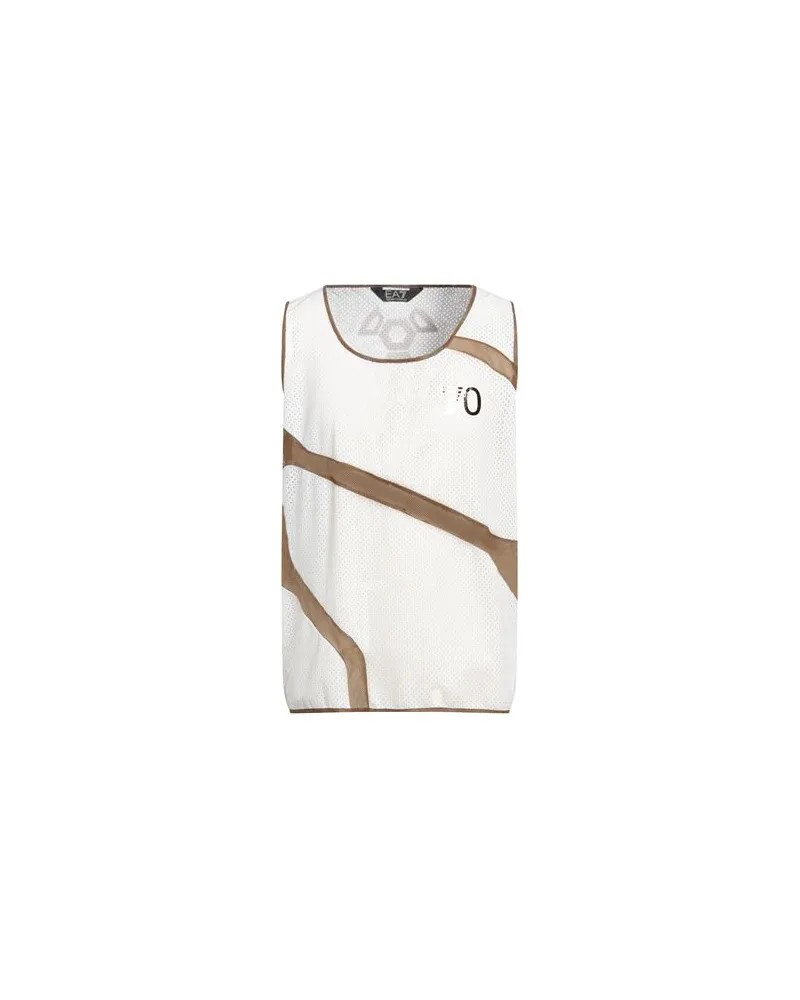 EA7 TOPS - Tank Topsauf YOOX.COM Elfenbein