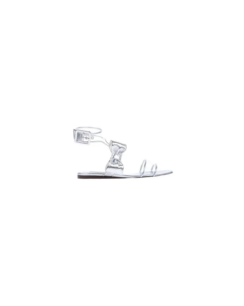 Valentino Garavani SCHUHE - Sandalenauf YOOX.COM Silber