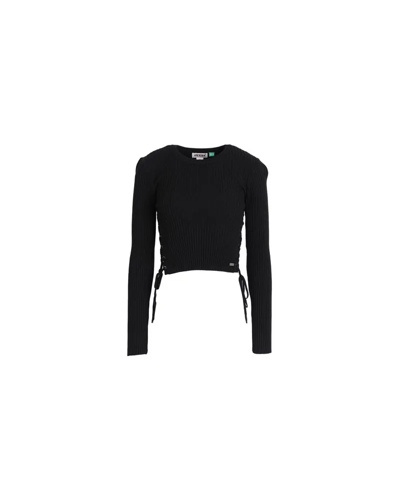 Guess STRICKWAREN - Pulloverauf YOOX.COM Schwarz