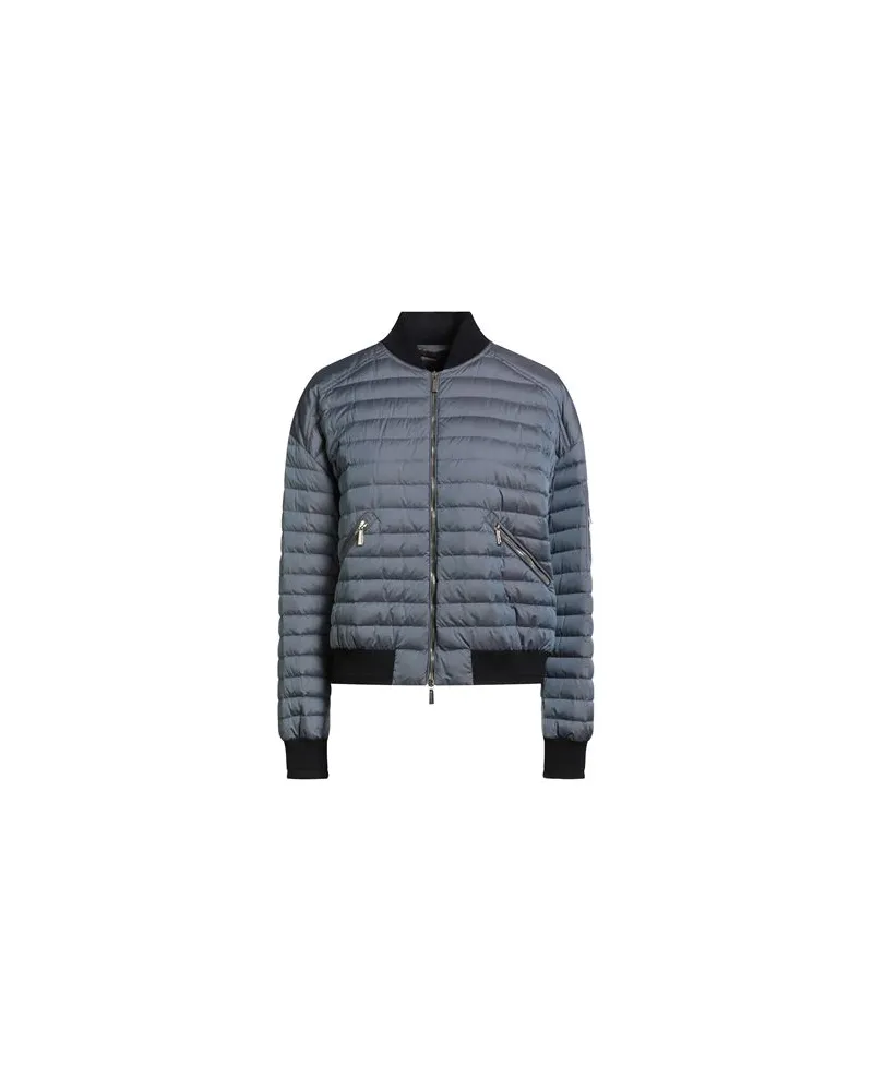 MOORER JACKEN & MÄNTEL - Pufferjacken & Daunenjackenauf YOOX.COM Taubenblau