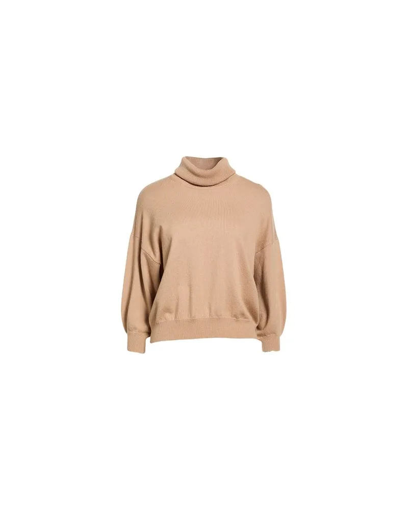 Max Mara STRICKWAREN - Rollkragenpulloverauf YOOX.COM Kamel