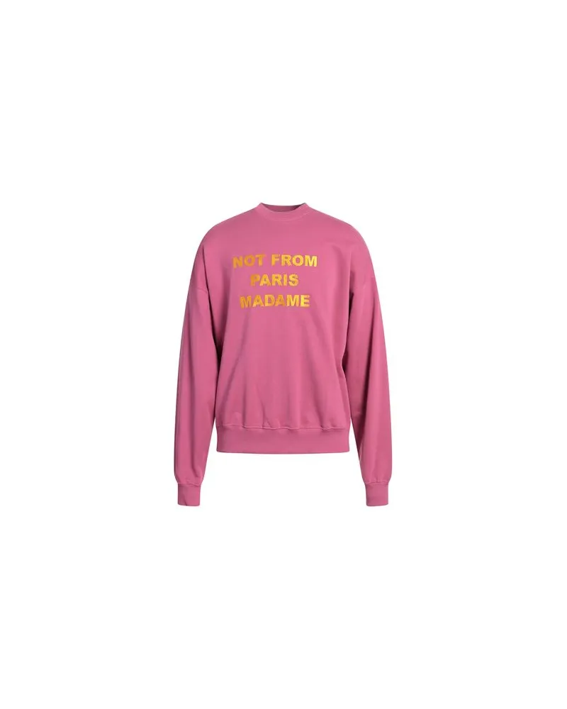 Drôle de Monsieur TOPS - Sweatshirtsauf YOOX.COM Magenta