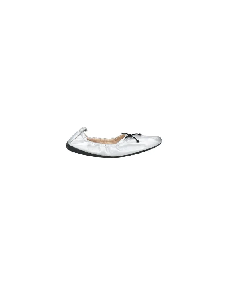 TOD'S SCHUHE - Ballerinasauf YOOX.COM Silber