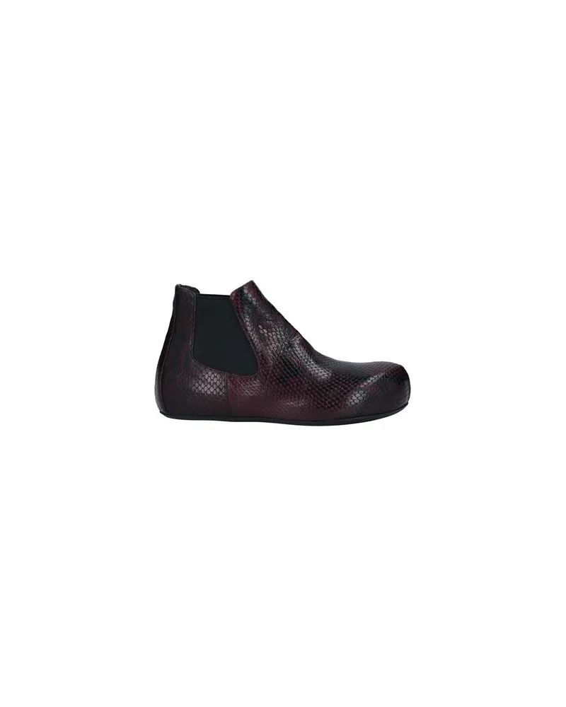 Marni SCHUHE - Stiefelettenauf YOOX.COM Pflaume