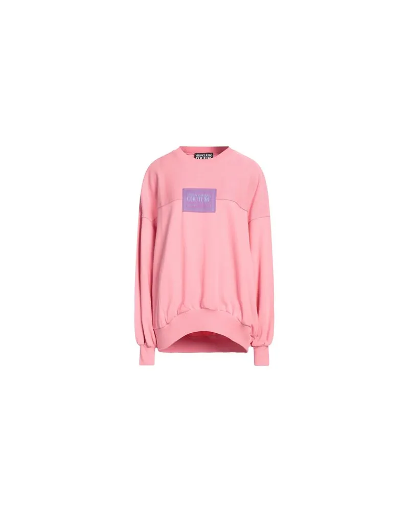 Versace Jeans TOPS - Sweatshirtsauf YOOX.COM Rosa