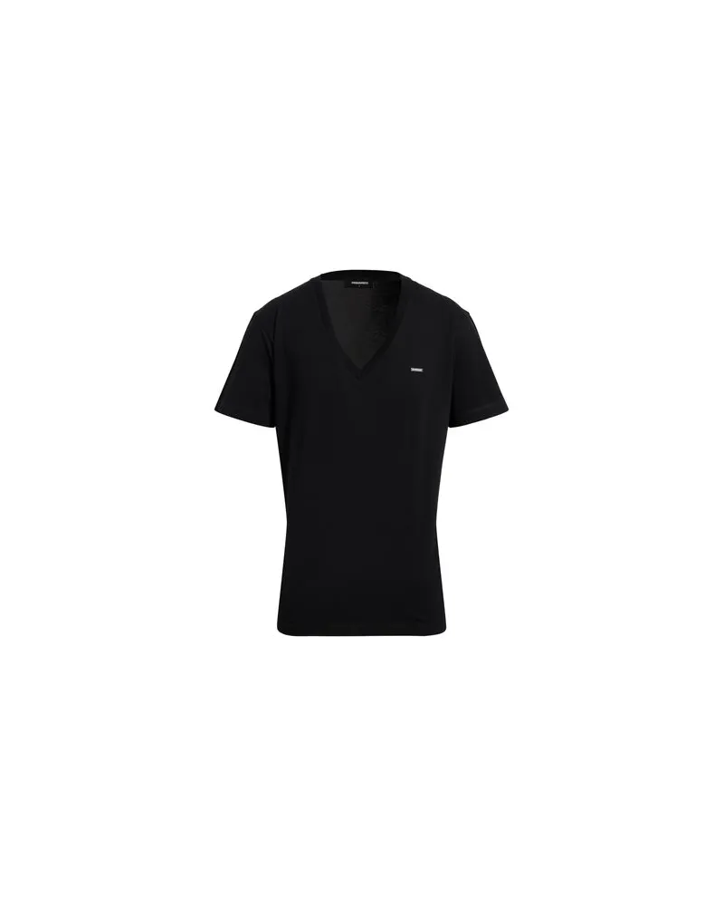 Dsquared2 TOPS - T-shirtsauf YOOX.COM Schwarz
