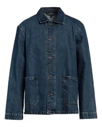 A.P.C. Jeansjacke/-mantel Blau