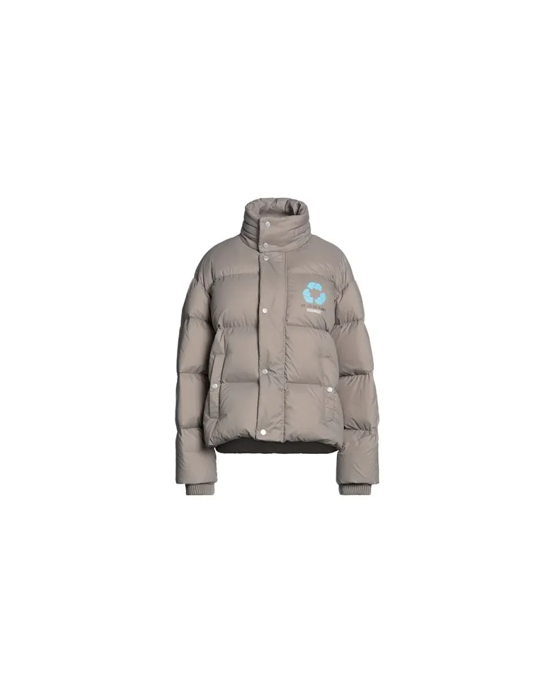 Dsquared2 JACKEN & MÄNTEL - Pufferjacken & Daunenjackenauf YOOX.COM Maulwurfsgrau