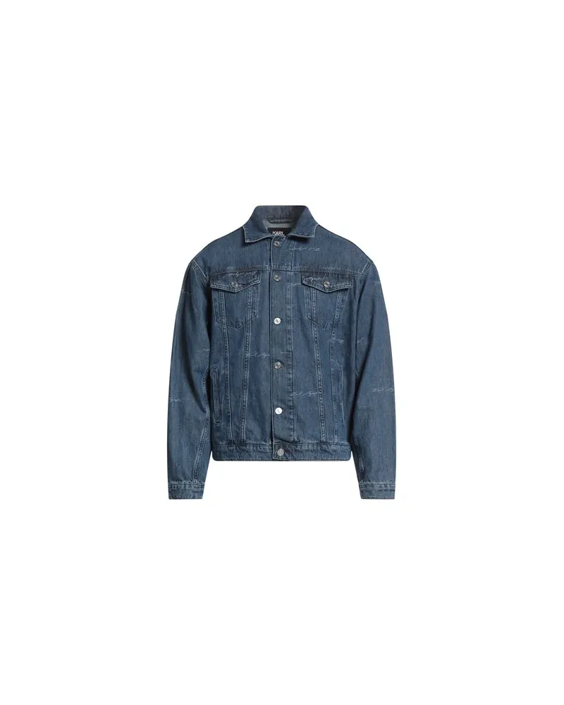 Karl Lagerfeld JACKEN & MÄNTEL - Jeansjacken/Mäntelauf YOOX.COM Blau