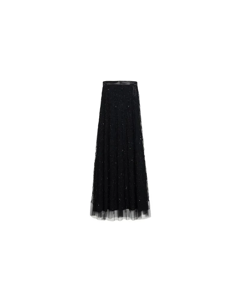 Elisabetta Franchi HOSEN & RÖCKE - Maxi-Röckeauf YOOX.COM Schwarz