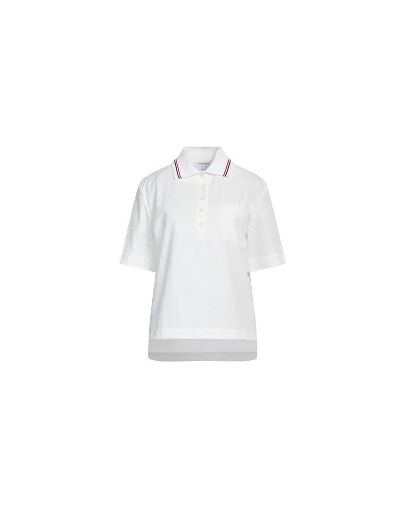 Thom Browne TOPS - Poloshirtsauf YOOX.COM Weiß