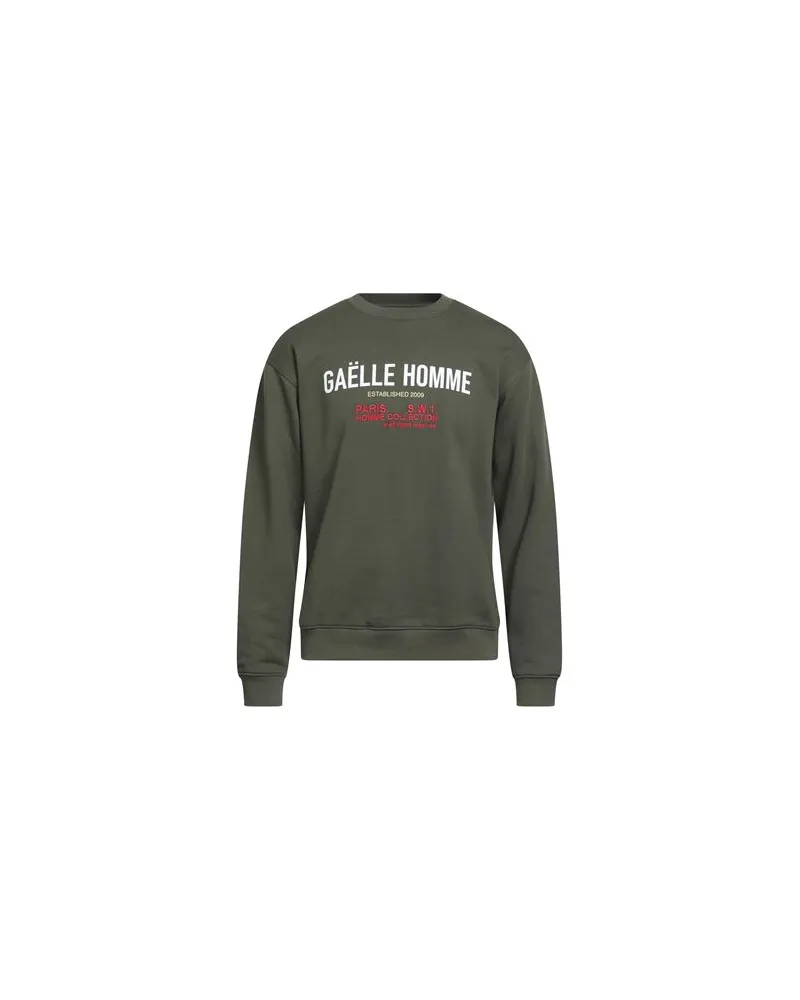 Gaëlle Bonheur HOMME - TOPS - Sweatshirtsauf YOOX.COM Militärgrün