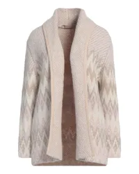 Purotatto Strickjacke Beige