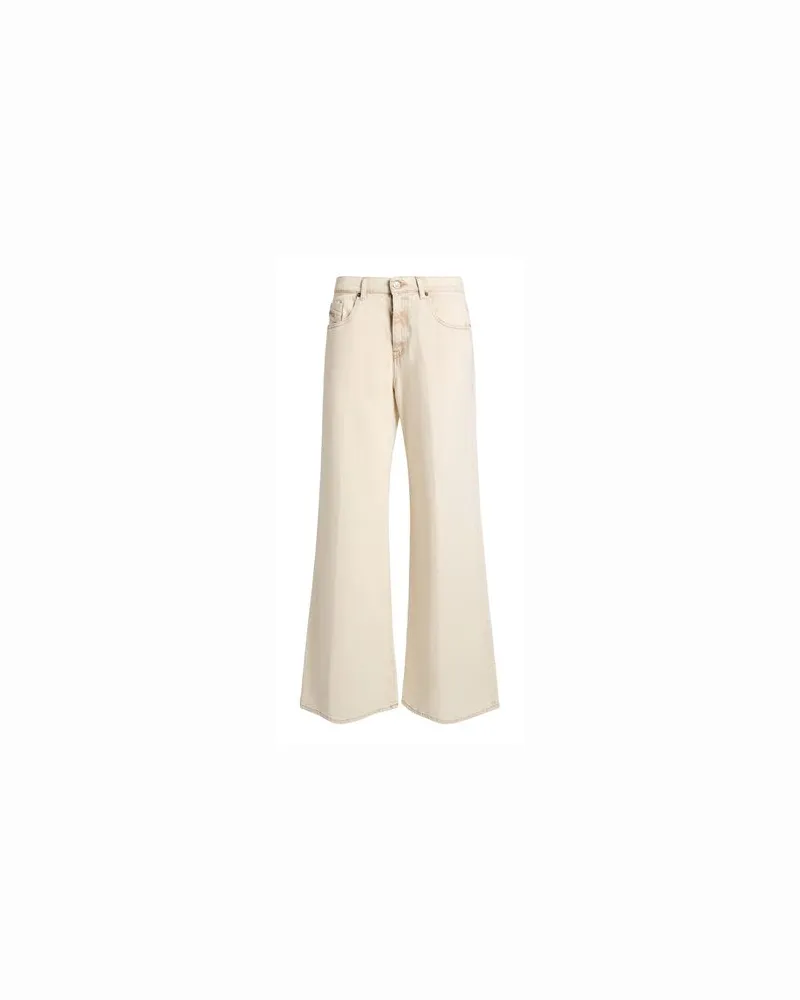 Diesel HOSEN & RÖCKE - Jeanshosenauf YOOX.COM Elfenbein
