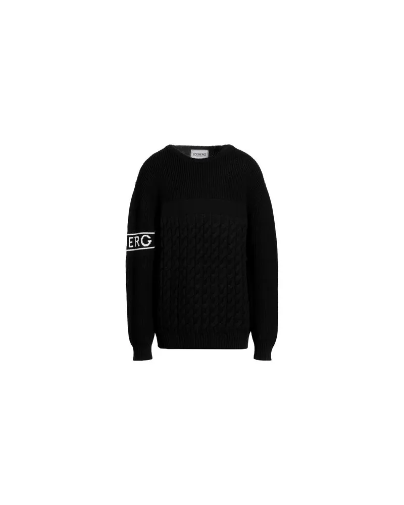 Iceberg STRICKWAREN - Pulloverauf YOOX.COM Schwarz