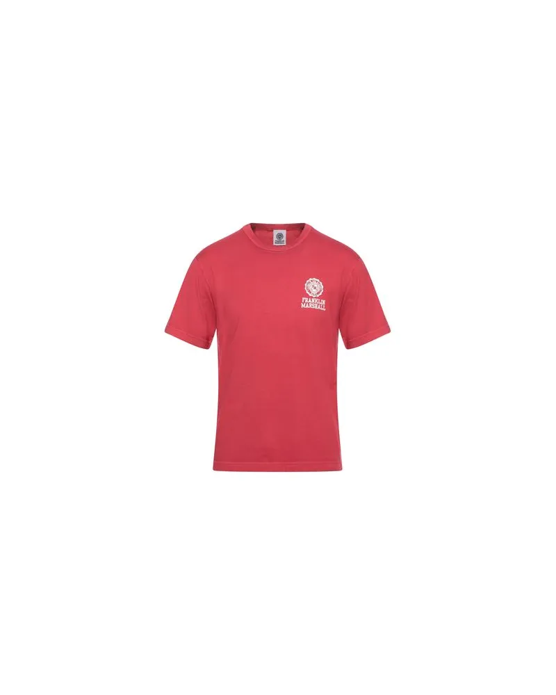Franklin & Marshall TOPS - T-shirtsauf YOOX.COM Rot