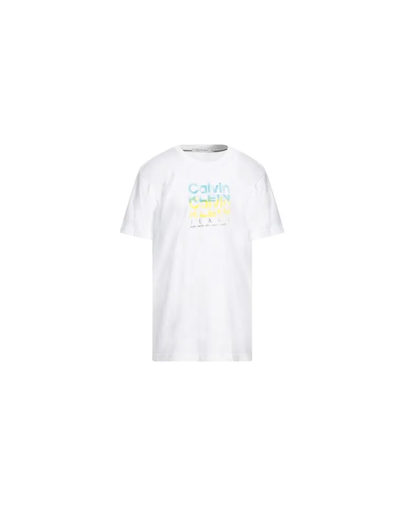 Calvin Klein TOPS - T-shirtsauf YOOX.COM Weiß