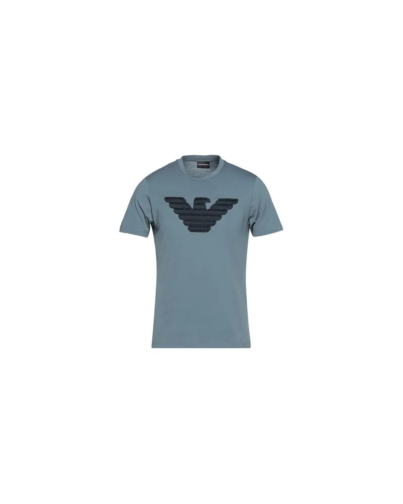 Emporio Armani TOPS - T-shirtsauf YOOX.COM Taubenblau