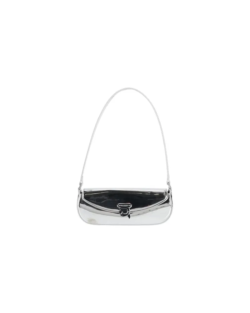 Karl Lagerfeld TASCHEN - Schultertaschenauf YOOX.COM Silber