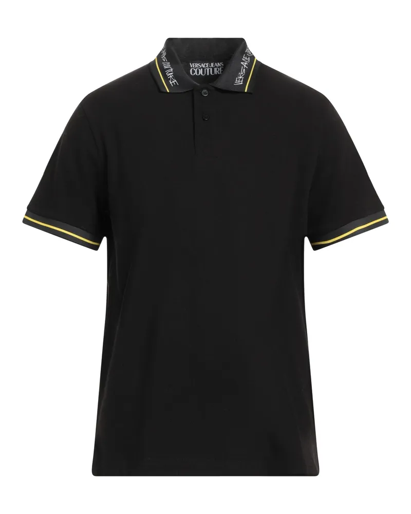 Versace Jeans Poloshirt Schwarz