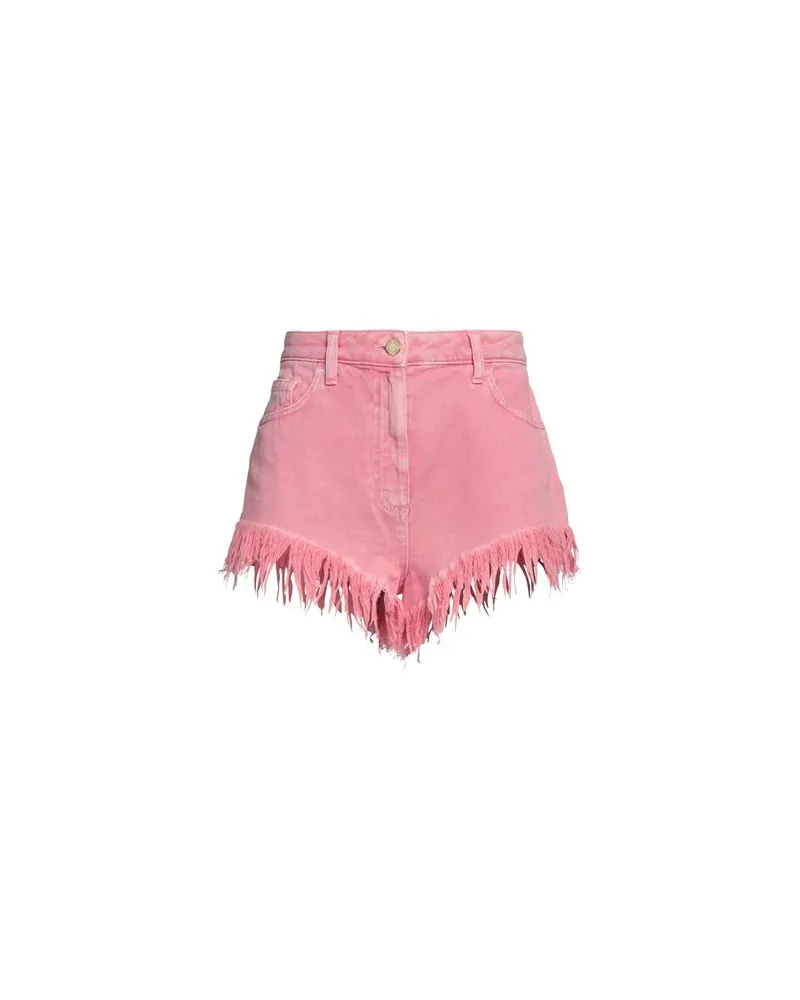 Elisabetta Franchi HOSEN & RÖCKE - Jeansshortsauf YOOX.COM Rosa