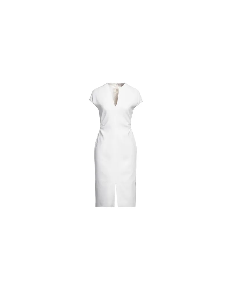 AGNONA KLEIDER - Midi-Kleiderauf YOOX.COM Weiß
