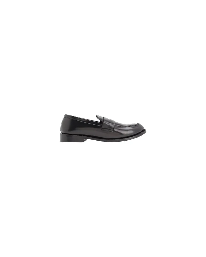 8 by Yoox POLISHED LEATHER PENNY LOAFER  - SCHUHE - Mokassinsauf YOOX.COM Schwarz