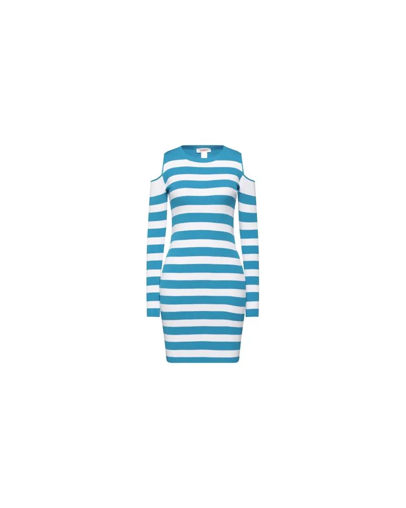 KONTATTO KLEIDER - Mini-Kleiderauf YOOX.COM Azurblau