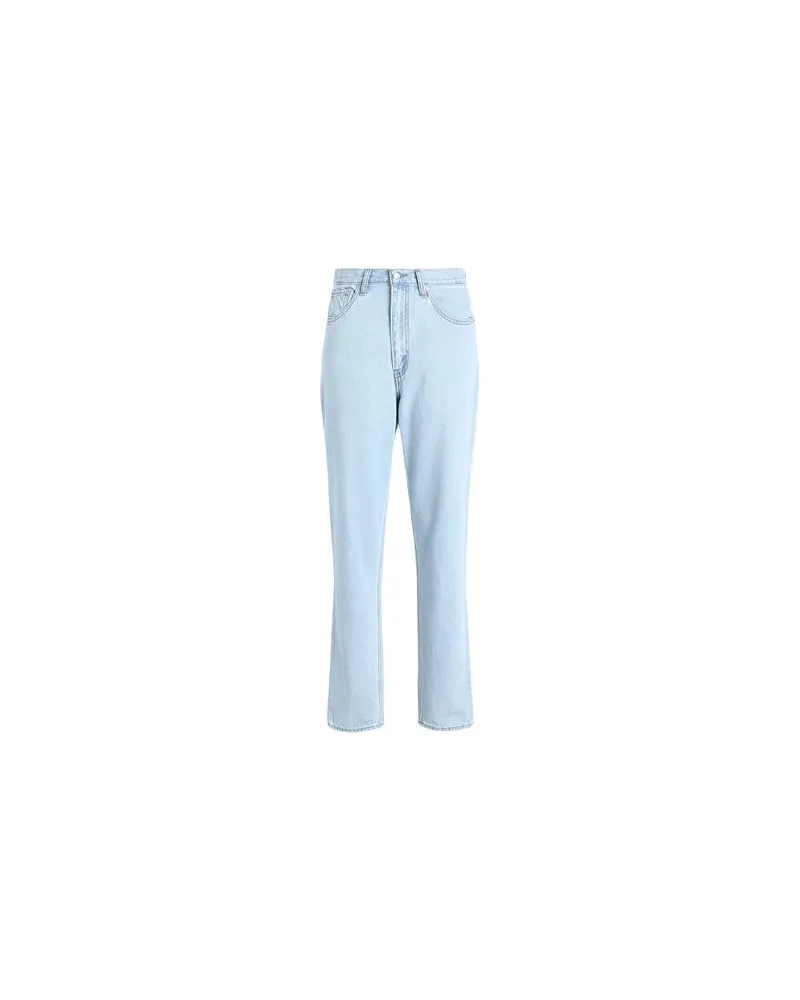 Levi's 80S MOM JEAN  - HOSEN & RÖCKE - Jeanshosenauf YOOX.COM Blau