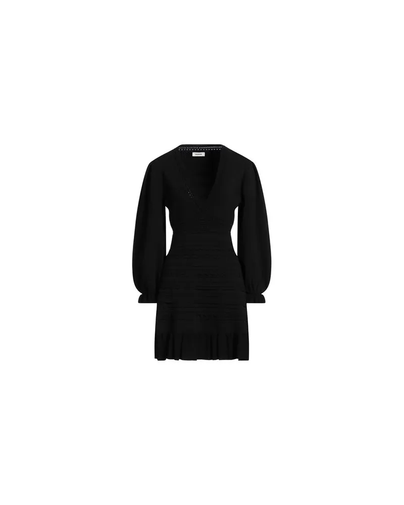 Sandro KLEIDER - Mini-Kleiderauf YOOX.COM Schwarz