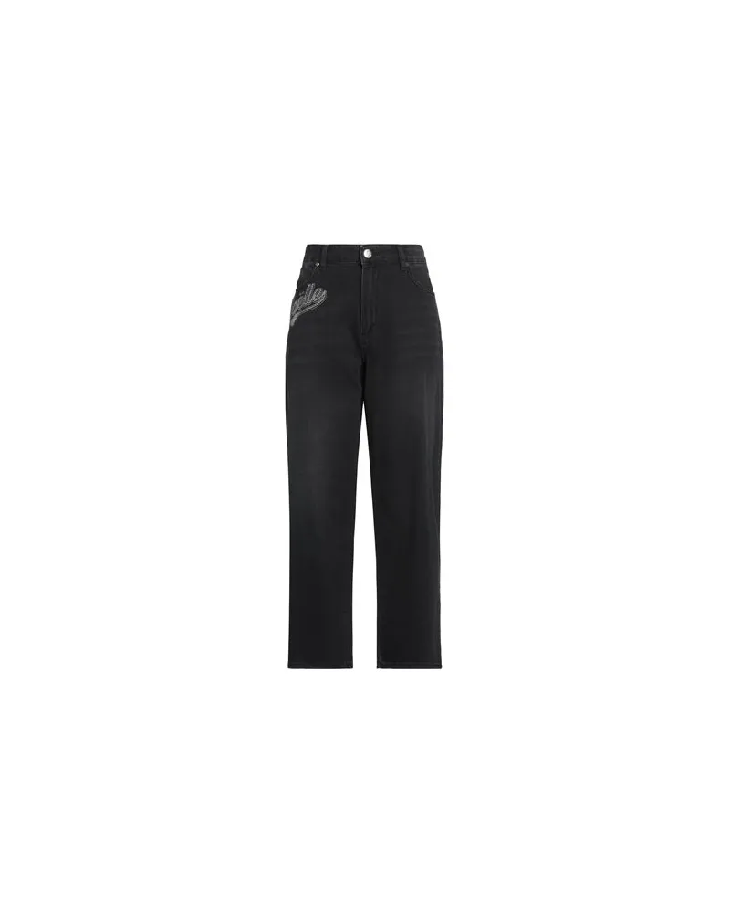 Gaëlle Bonheur HOSEN & RÖCKE - Jeanshosenauf YOOX.COM Schwarz